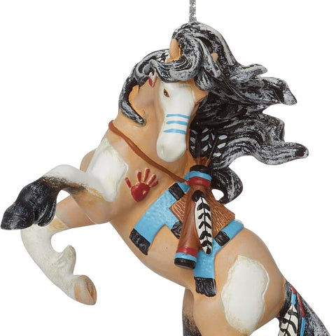 Trail of Painted Ponies Lakota Christmas Ornament 3in H