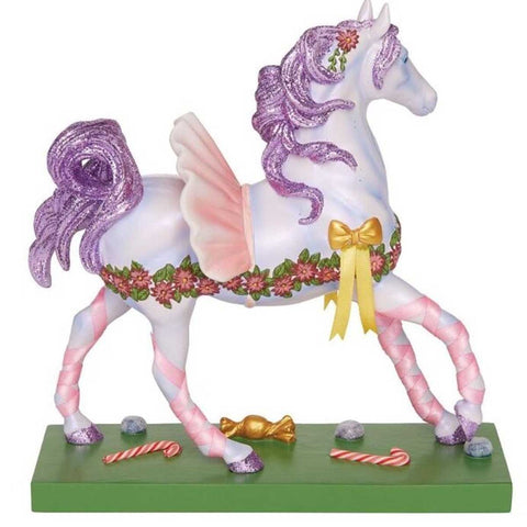 Trail of Painted Ponies Dance of the Sugar Plum Christmas Horse Figurine 7in H