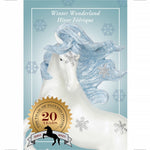 Trail Of Painted Ponies Winter Wonderland - Christmas Stallion White Steed 10.25 Inch,