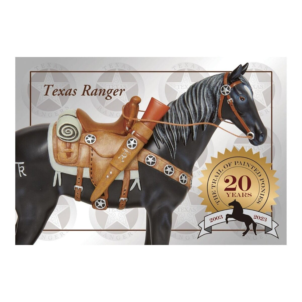 Trail of Painted Ponies Texas Ranger Horse Figurine 7.3in H 6013969