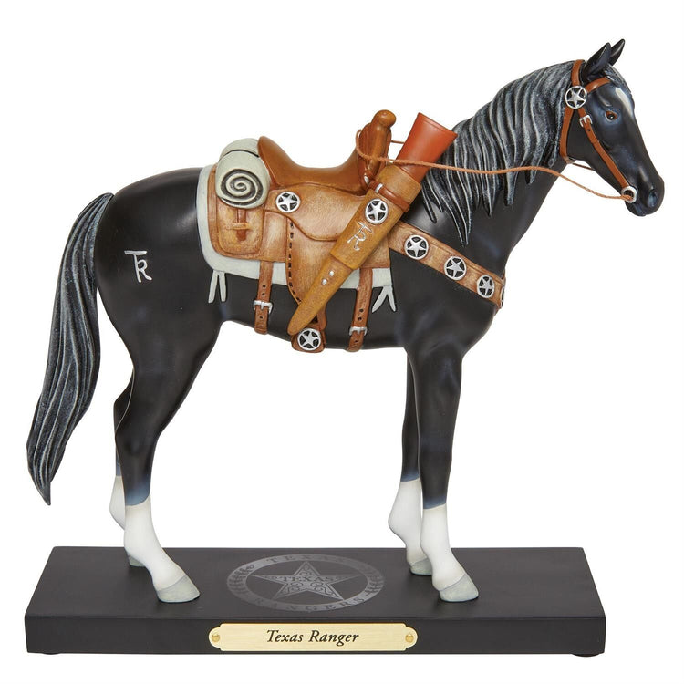 Trail of Painted Ponies Texas Ranger Horse Figurine 7.3in H 6013969