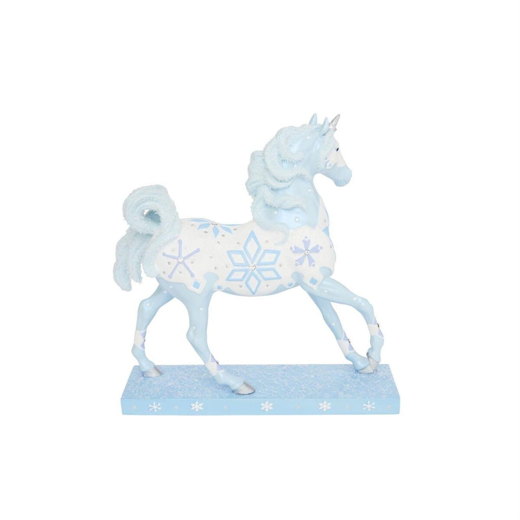 Trail of Painted Ponies Christmas Snow Princess Horse Figurine 7.5in H
