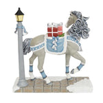 Trail of Painted Ponies Christmas Time in the City Horse Figurine 8in H