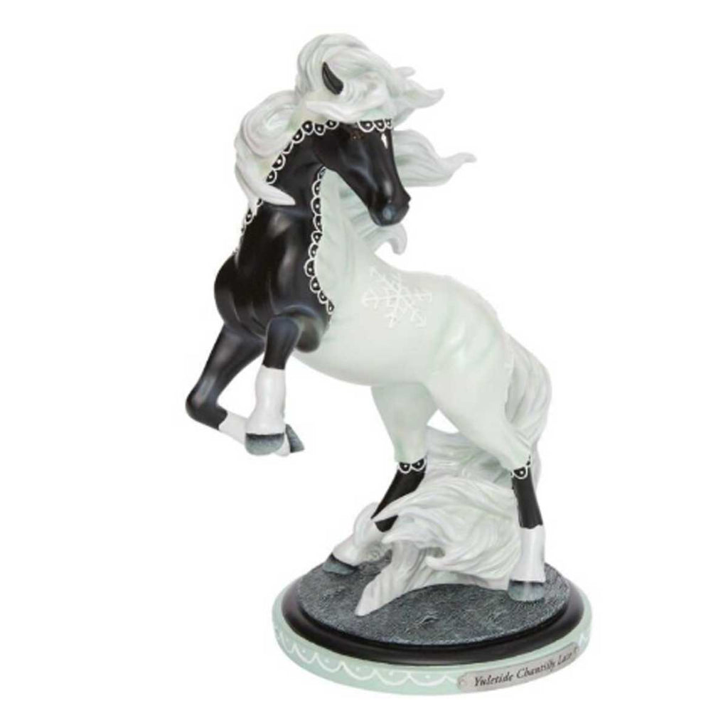Trail of Painted Ponies Yuletide Chantilly Lace Christmas Horse Figurine 5.5in H