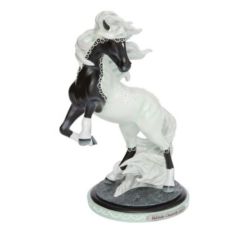 Trail of Painted Ponies Yuletide Chantilly Lace Christmas Horse Figurine 5.5in H