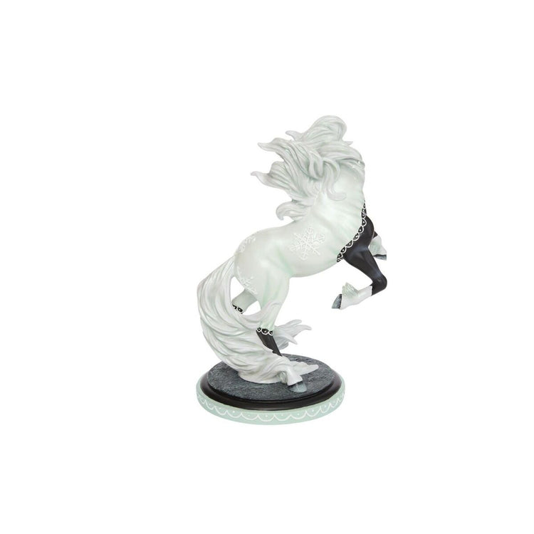 Trail of Painted Ponies Yuletide Chantilly Lace Christmas Horse Figurine 5.5in H