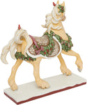 Trail of Painted Ponies Landing Spot Christmas Horse Figurine 7.7in H