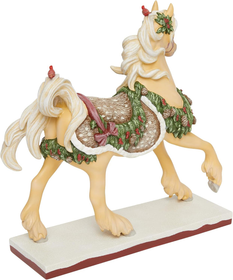 Trail of Painted Ponies Landing Spot Christmas Horse Figurine 7.7in H