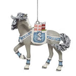 Trail of Painted Ponies Christmas Time in the City Christmas Horse Ornament 2.5in H