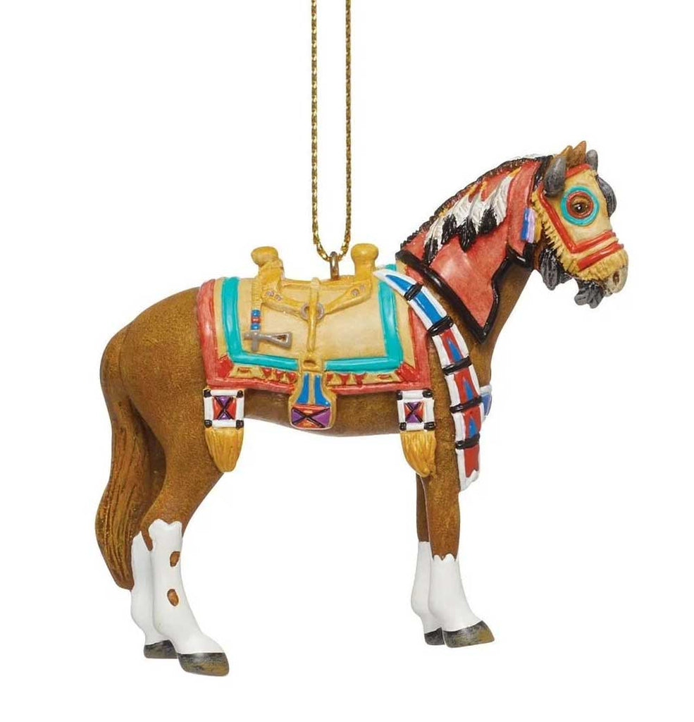 Trail of Painted Ponies Buffalo Medicine Christmas Ornament 2.4in H