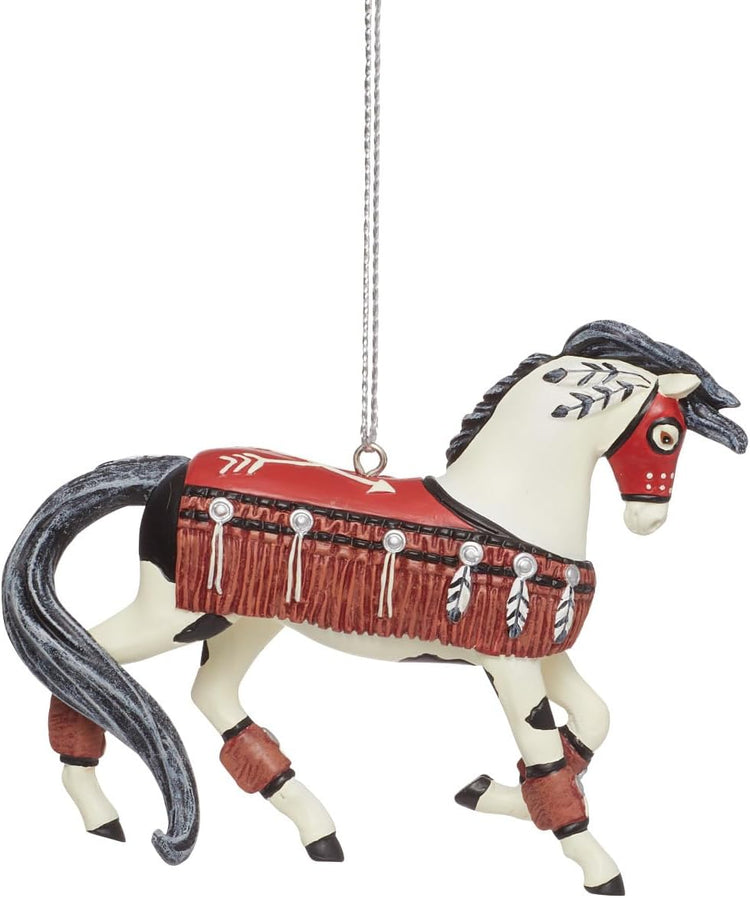 Enesco The Trail of Painted Ponies Pride of The Red Nations Hanging Ornament