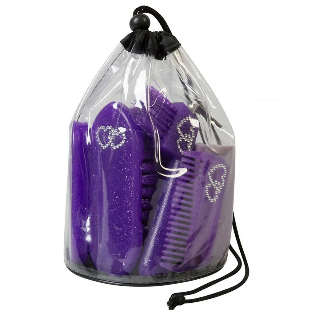 Weaver Leather Youth Grooming Kit - Purple