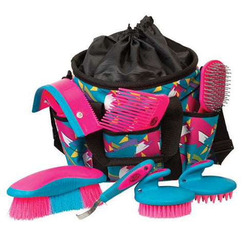 Weaver Leather Grooming Kit - 7 Piece with Bag - PopArt