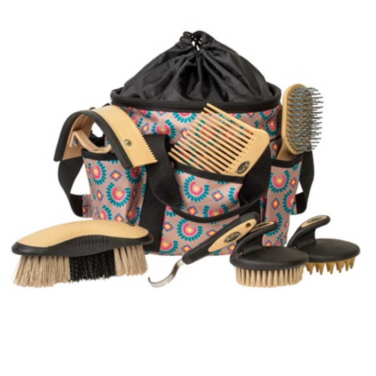 Weaver Leather Grooming Kit - 7 Piece with Bag - Bloom Blast