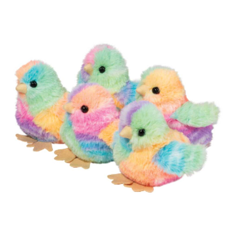 Douglas Rainbow Chicks Plush - Chick Assortment