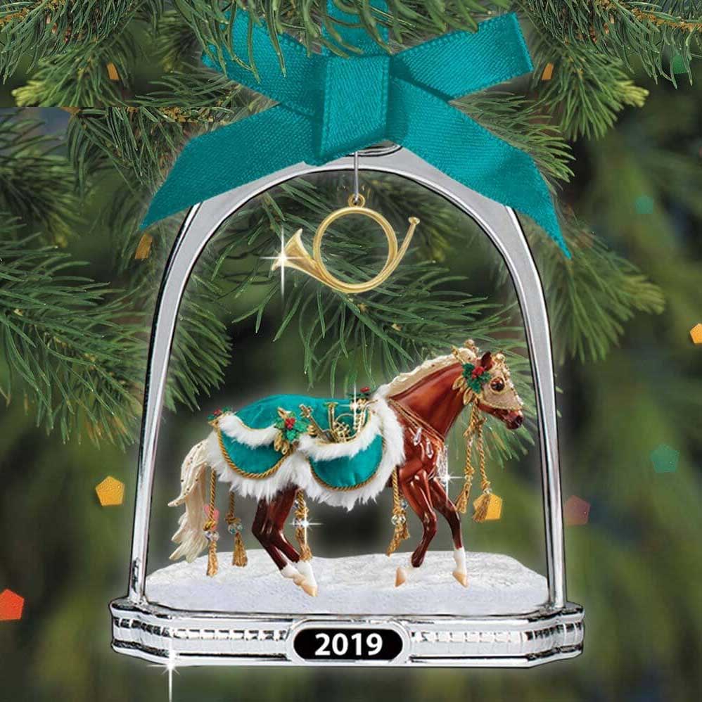 Breyer Horses 2019 Holiday Minstrel Stirrup Ornament