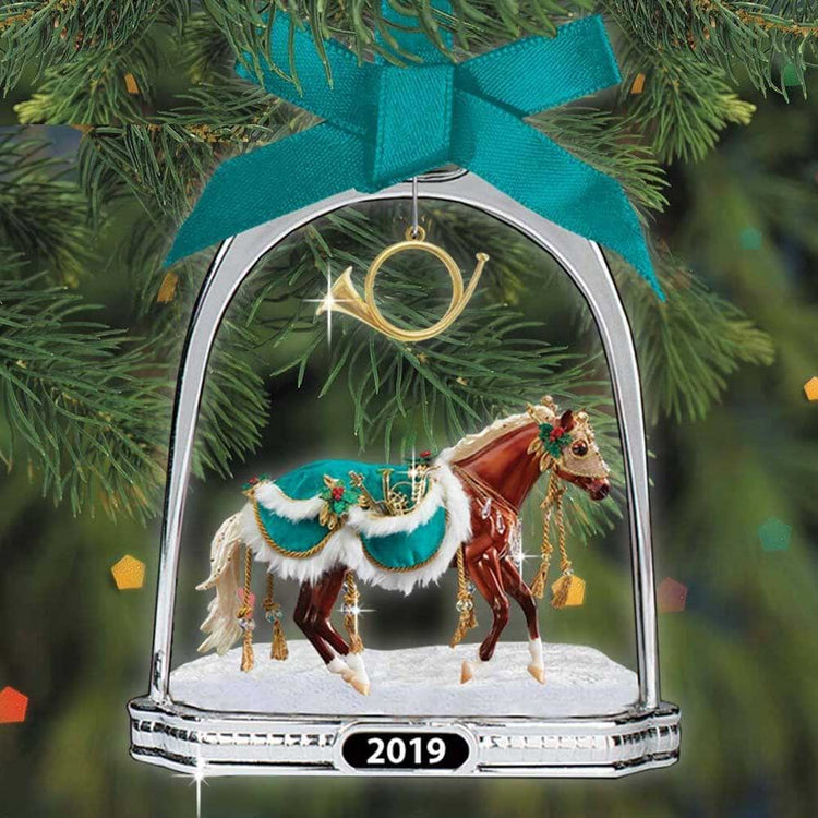 Breyer Horses 2019 Holiday Minstrel Stirrup Ornament