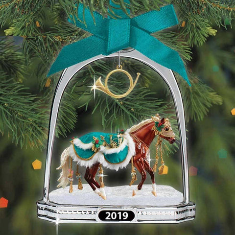 Breyer Horses 2019 Holiday Minstrel Stirrup Ornament