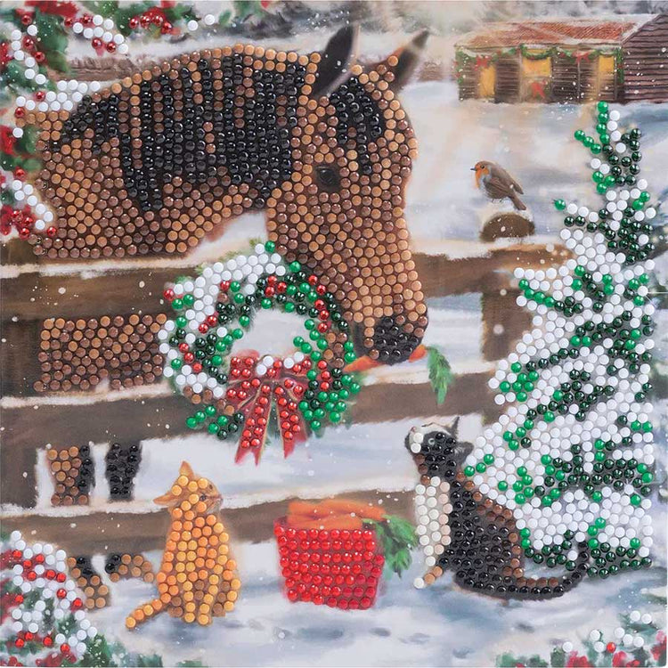 Crystal Arts Card Kit : Christmas Cards (Box Set of 8)
