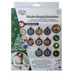Crystal Arts Deco Kit: Hanging Mandala - Wooden Hanging Decoration