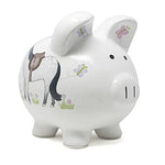 Child to Cherish Ceramic Piggy Bank - Giddy Up Horse