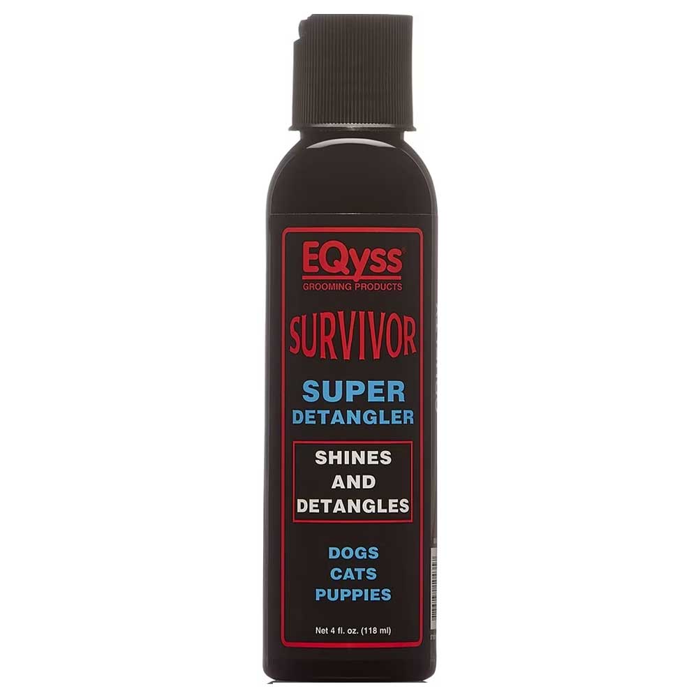 Eqyss Survivor Detangler and Shine, 4-Ounce