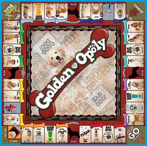 Late For The Sky Golden-opoly Dog Theme