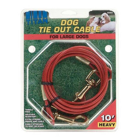 Costal Pet Titan Cable Dog Tie Out - Heavy