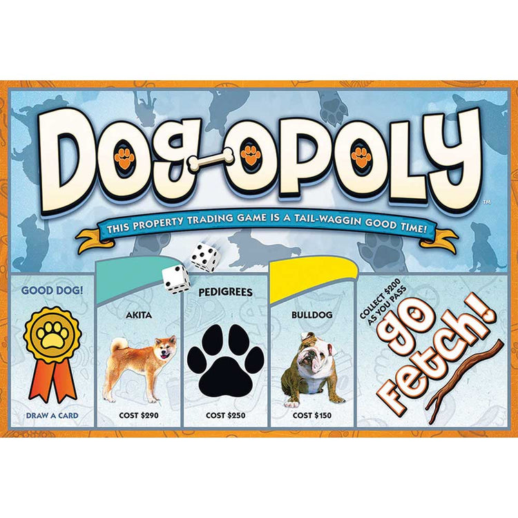 Late For The Sky Dog-Opoly NEW Design