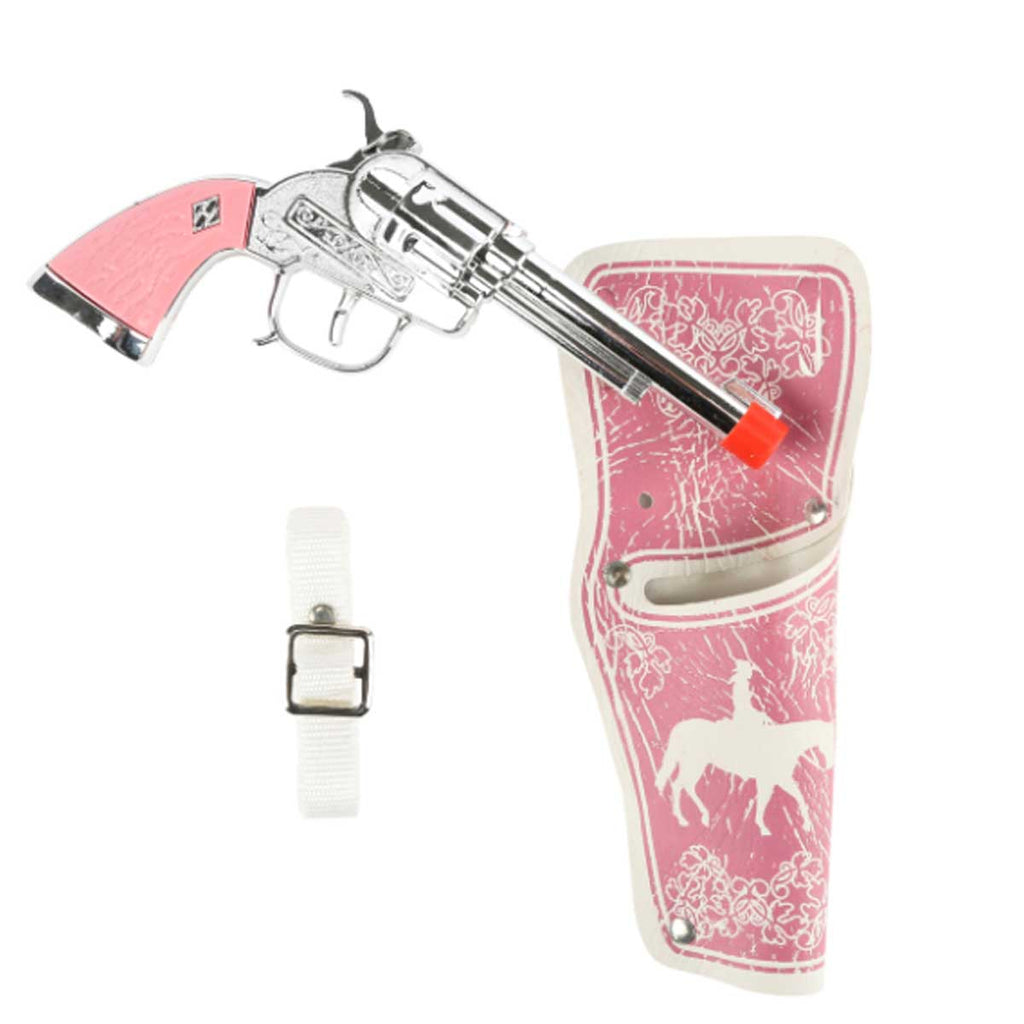 Parris Toys Cowboy Collection Western Girl Single Cap Pistol and Holster Set for Kids