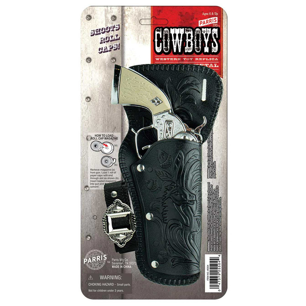 Parris Toys Cowboy Collection Stagecoach Cap Pistol and Holster Set for Kids