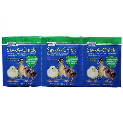 Sav-A-Chick Electrolyte & Vitamin Supplement - Packets .25Oz