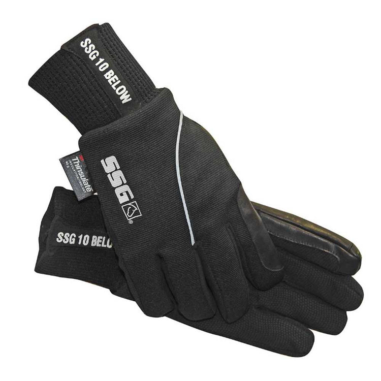 SSG 10 Below Waterproof Winter Gloves - Touch Screen Friendly - Black