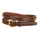 Tory Leather 3/4" Raised Leather Belt