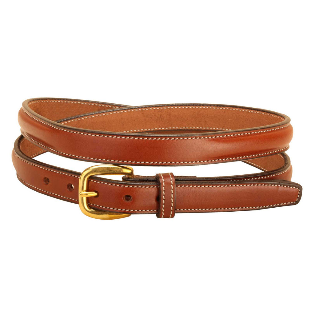 Tory Leather 3/4" Raised Leather Belt