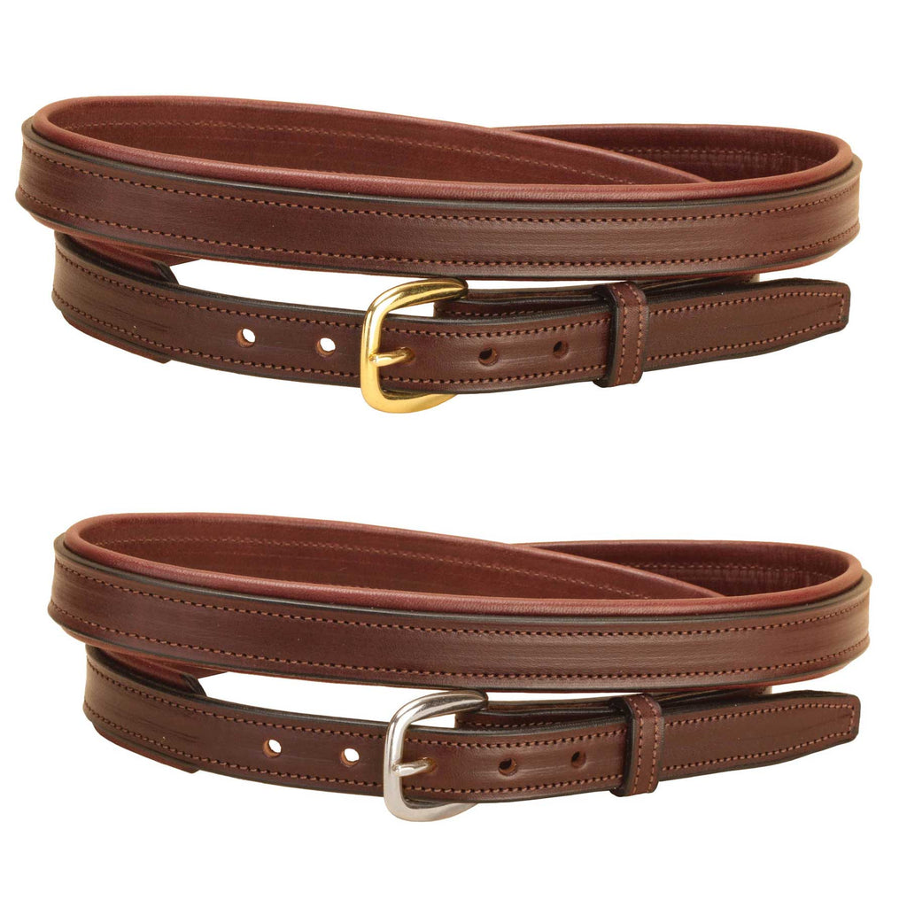 Tory Leather 3/4" Padded Leather Belt