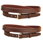 Tory Leather 3/4" Padded Leather Belt
