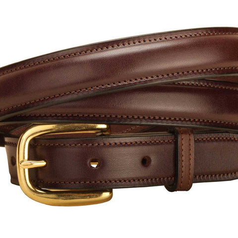 Tory Leather 1” Raised Leather Belt
