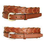 Tory Leather ¾” Laced Leather Belt