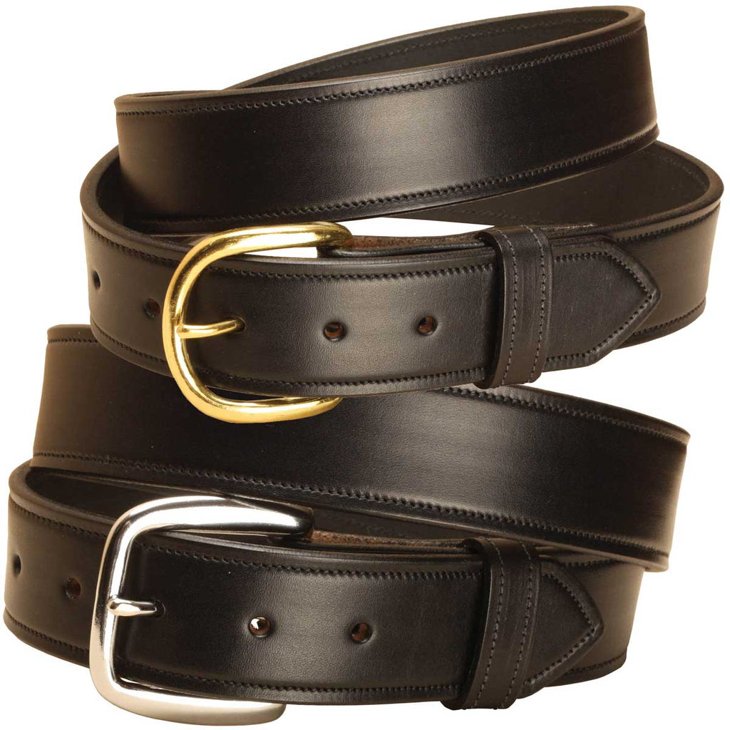 Tory Leather 1-1/2” Stitched Leather Belt