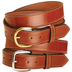Tory Leather 1-1/2” Stitched Leather Belt