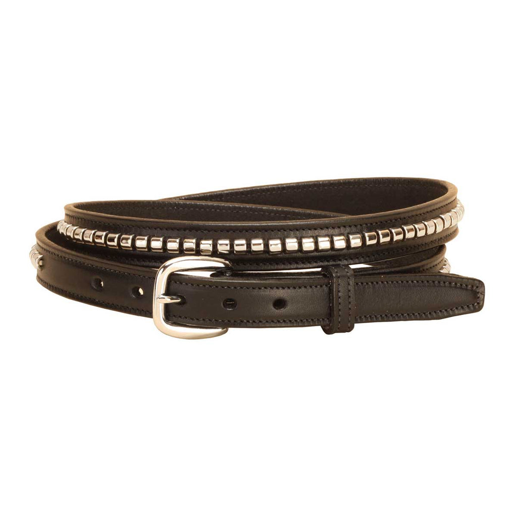 Tory Leather 3/4" Brass Clincher Leather Belt