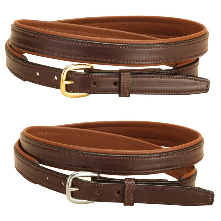 Tory Leather 3/4" Padded Leather Belt