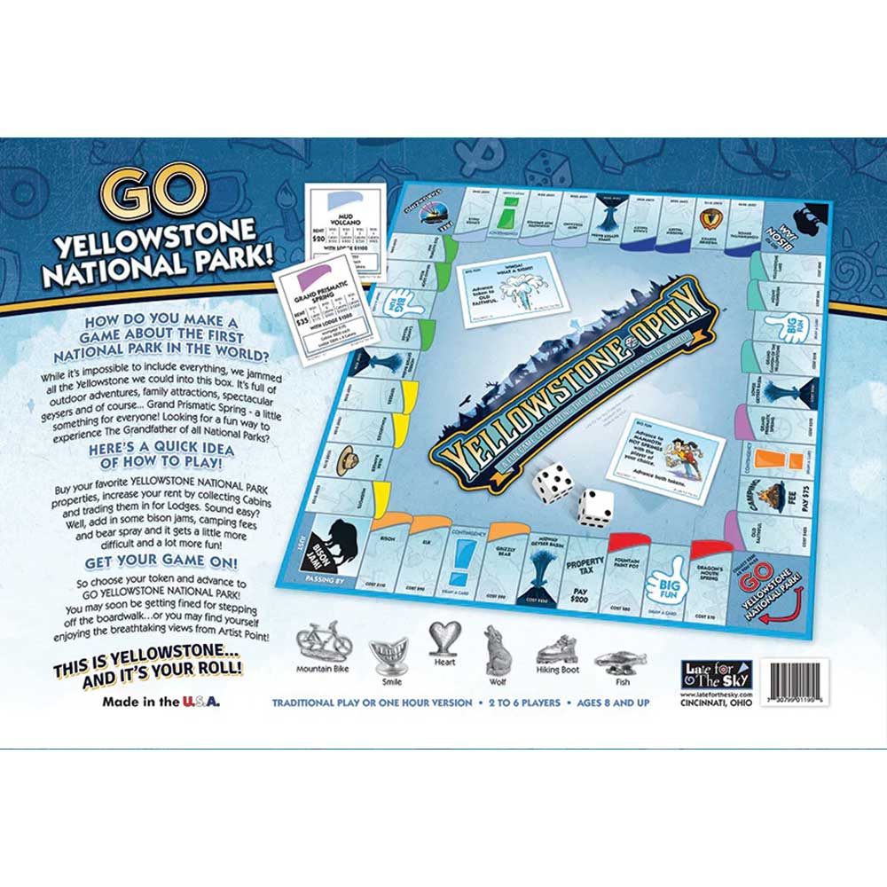 Late For The Sky Yellowstone-Opoly
