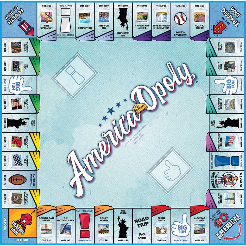 Late For The Sky America-Opoly
