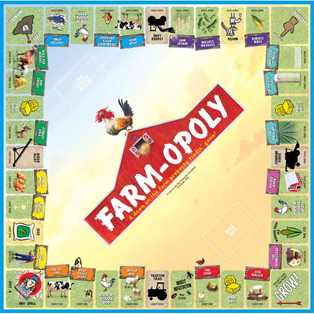Late For The Sky Farm-Opoly