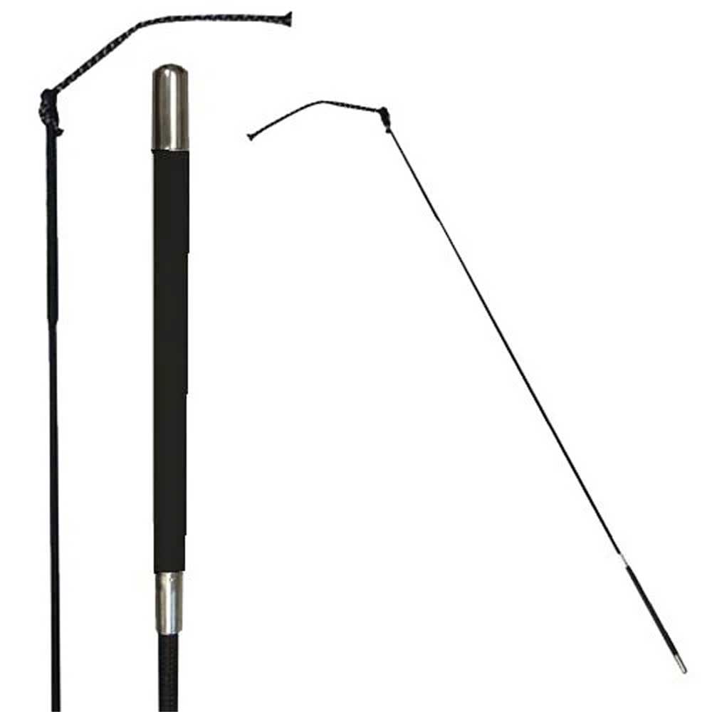 Gaited Whip with Black Handle and Replaceable Lash  - 36"