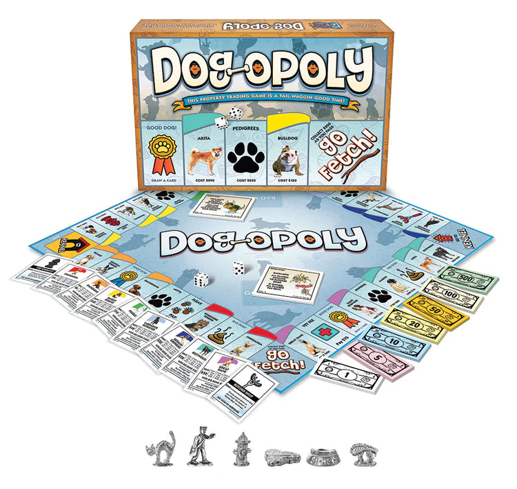 Late For The Sky Dog-Opoly NEW Design