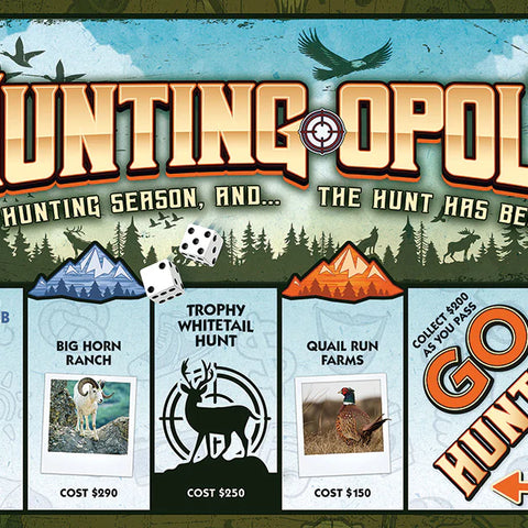 Late For The Sky Hunting-opoly NEW Design