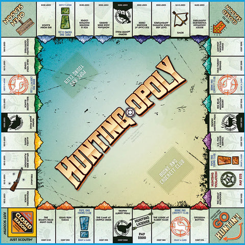 Late For The Sky Hunting-opoly NEW Design